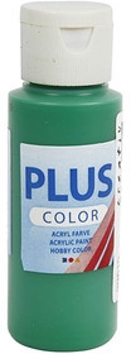 Plus Color acrylverf, brilliant green, 60ml [HOB-39610]